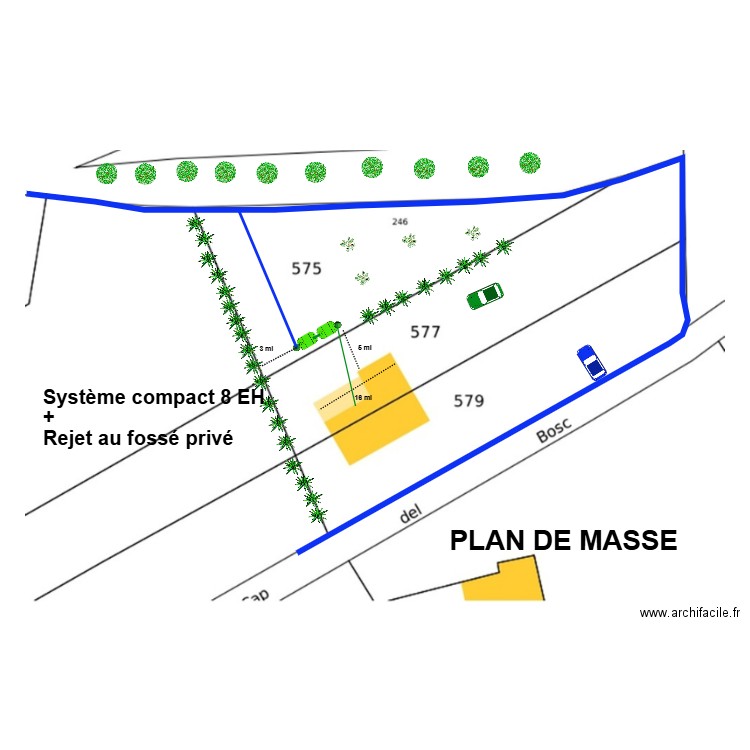 Meridan. Plan de 0 pièce et 0 m2