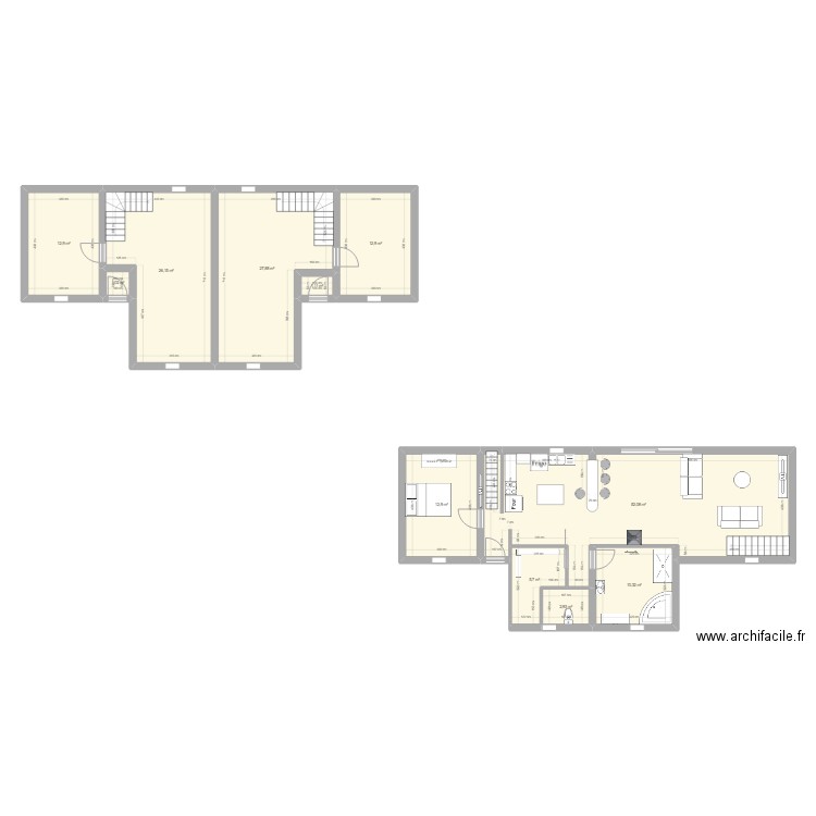 rez de chaussé. Plan de 0 pièce et 0 m2