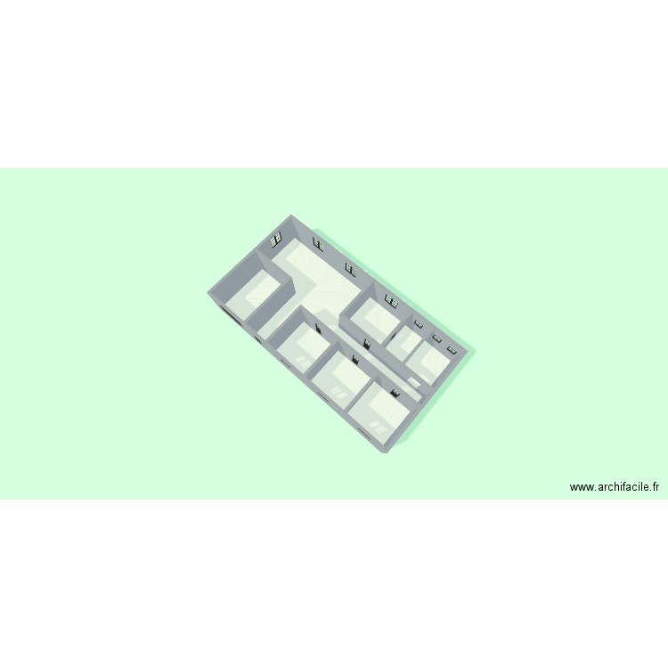 noerahmaria. Plan de 8 pièces et 100 m2