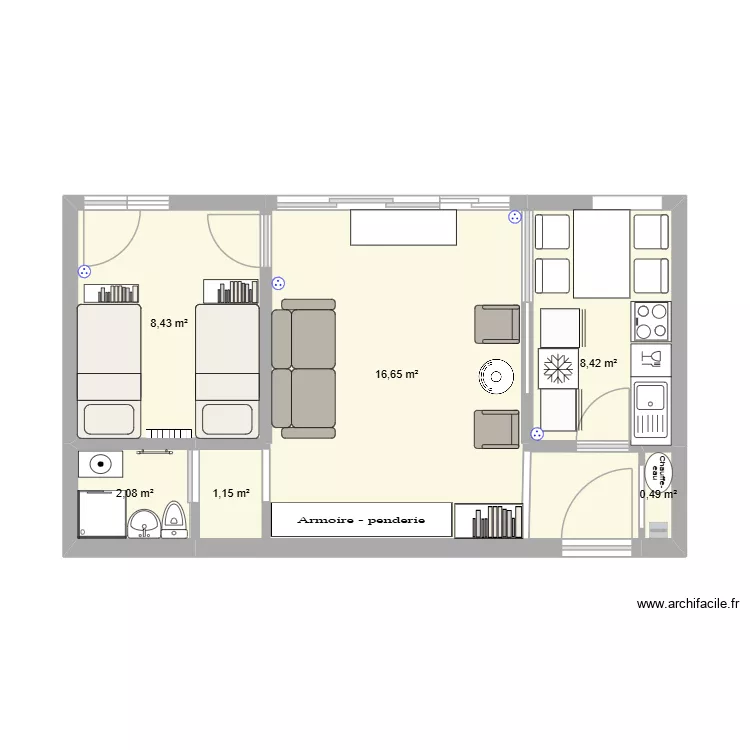 maison carroz rénover. Plan de 6 et 37 m² maison carroz rénover. Plan de 6 et 37 m²