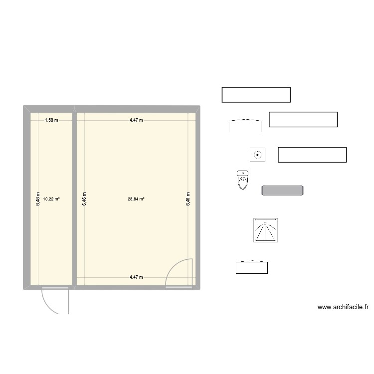 Locaux techniques 4. Plan de 0 pièce et 0 m2