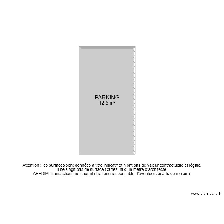 BI 23007-. Plan de 7 pièces et 64 m2