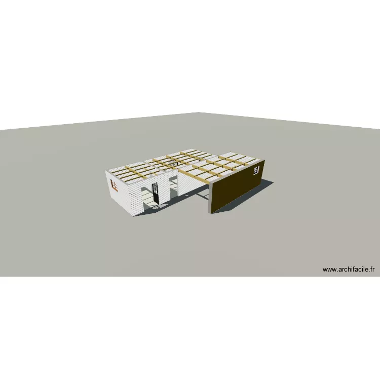 PROJET 2. Plan de 2 Pièces et 31 m² PROJET 2. Plan de 2 Pièces et 31 m²