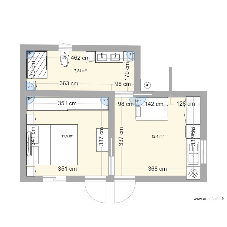 projet cassita fb. Plan de 0 pièce et 0 m2