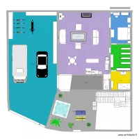 appartement garage meubl&eacute;