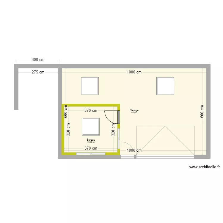 garage la ville au feu. Plan de garage la ville au feu. Plan de