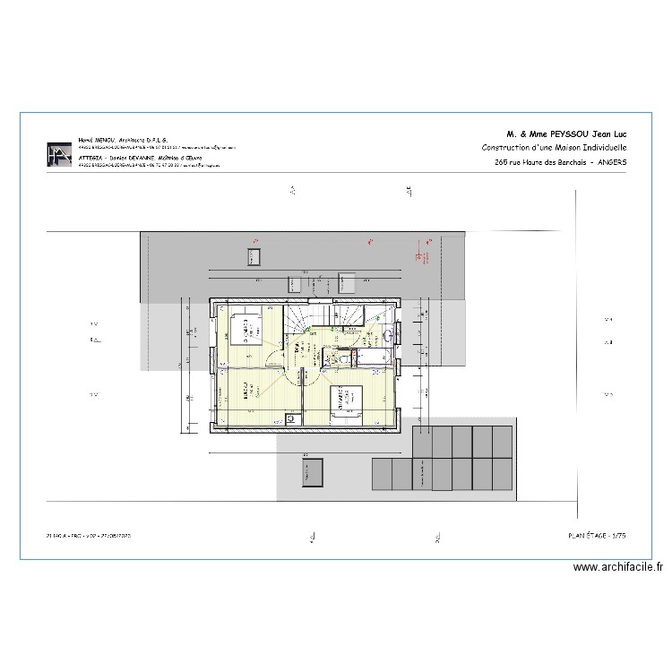 Peyssou r+1. Plan de 0 pièce et 0 m2