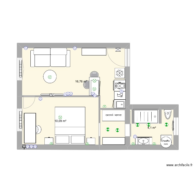 Abbé greg final elec modification 3. Plan de 0 pièce et 0 m2