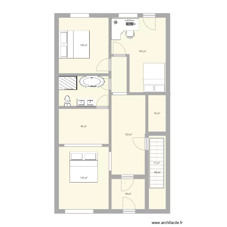 771 guilford. Plan de 
