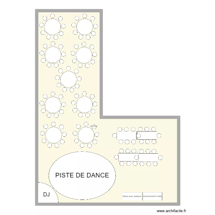 plzn tzblr Mzirzge. Plan de 1  et 158 m²