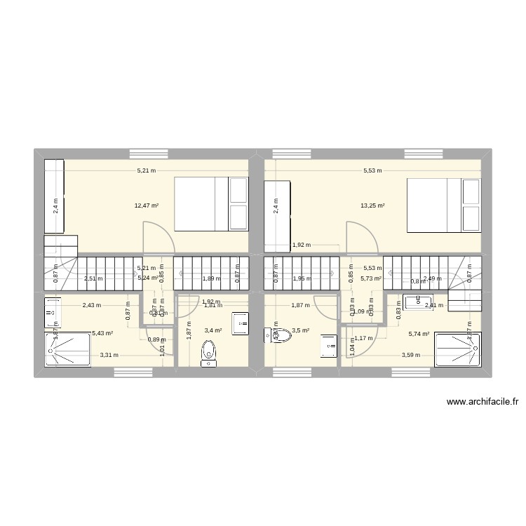 plan quimill 2. Plan de 0 pièce et 0 m2