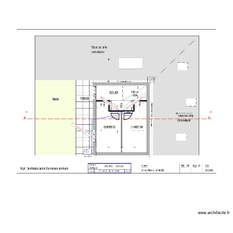 MURIE PLAN CLIM ETAGE. Plan de MURIE PLAN CLIM ETAGE. Plan de