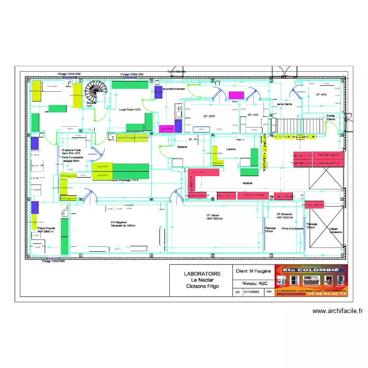 amenagement 06 05 24 rdc v4. Plan de 