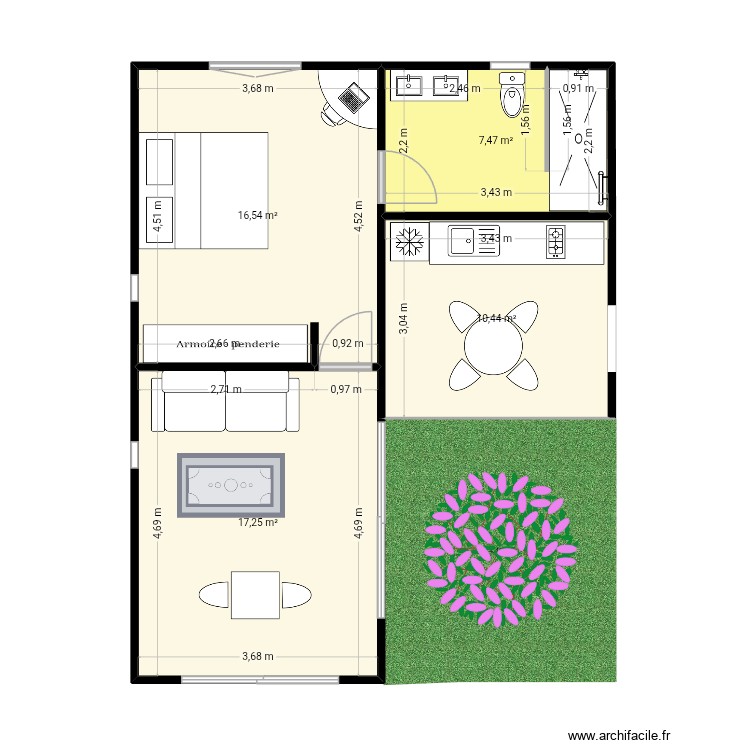 Prachuap Kiri Kan. Plan de 0 pièce et 0 m2