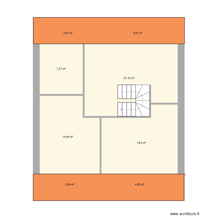 lot 22. Plan de 22 pièces et 226 m2