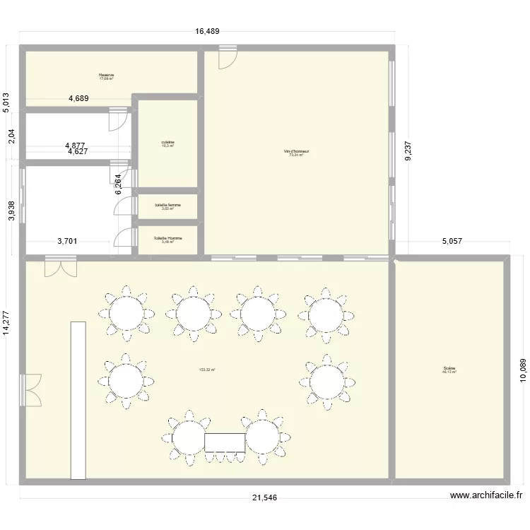 Plan mariage. Plan de 