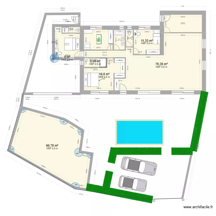 ouanegain 4. Plan de 16 et 237 m² ouanegain 4. Plan de 16 et 237 m²