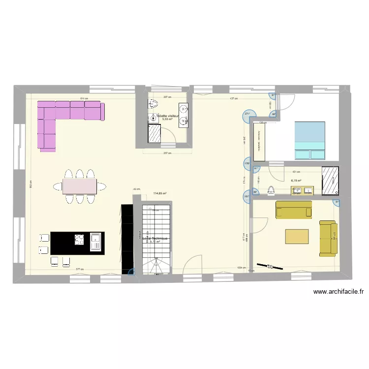 Maison Ecuelles Version 12022025. Plan de 