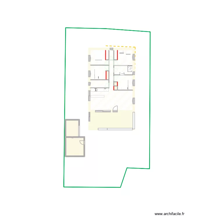 28 janvier 26. Plan de 9  et 145 m²