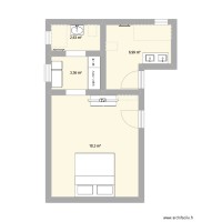 Suite parental + salle de bain