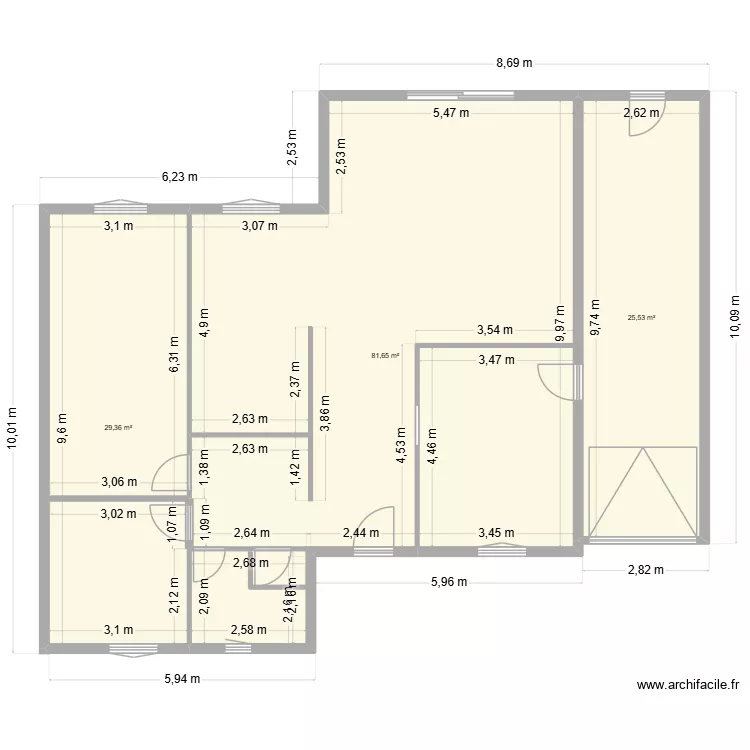 coteaux. Plan de 3 et 137 m² coteaux. Plan de 3 et 137 m²