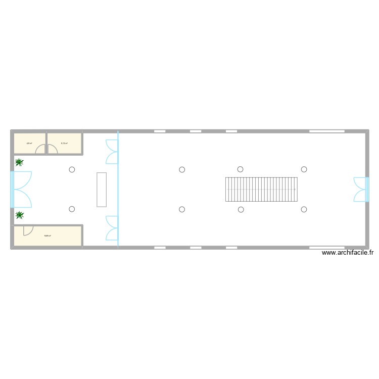La petite ceinture Bibliotheque. Plan de 0 pièce et 0 m2