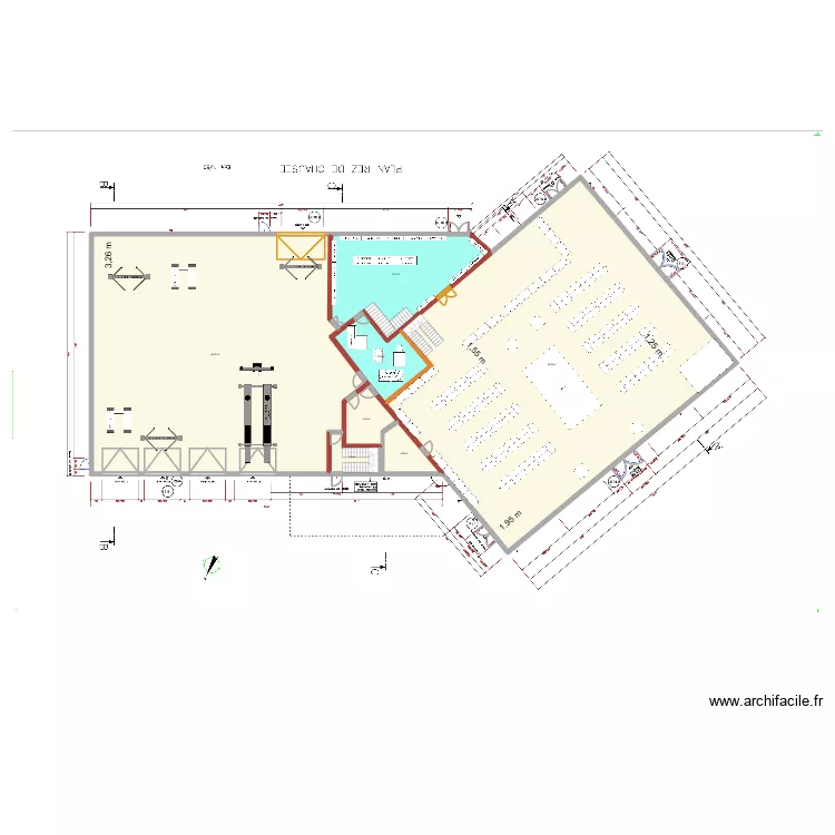 Cholet atelier V2. Plan de 
