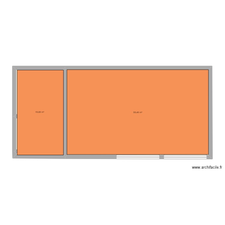 GARAGE 1. Plan de 0 pièce et 0 m2
