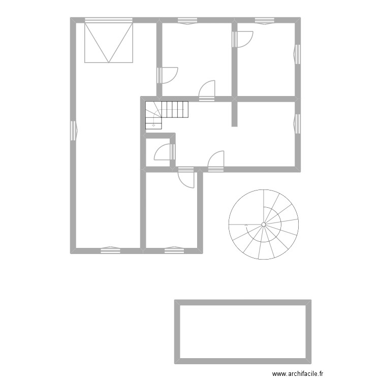 SCMITT. Plan de 7 pièces et 114 m2