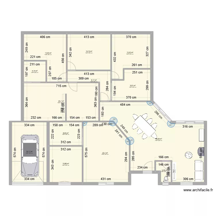 maison choix 1. Plan de 