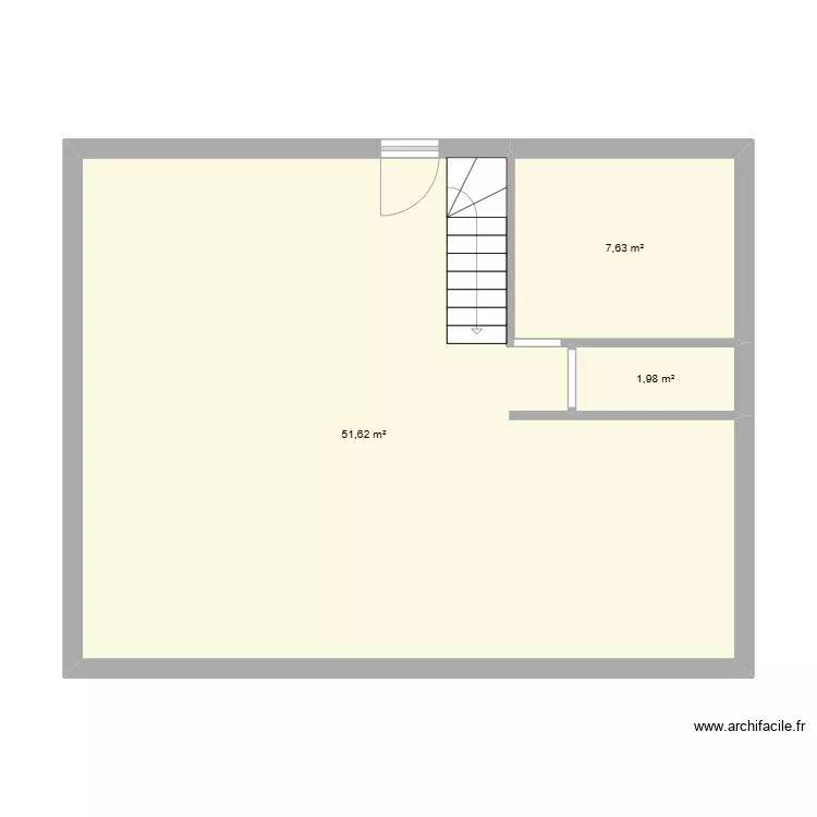 RDC Maison. Plan de 