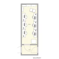 Plan aménagement 5S - Salle de commande Mistral