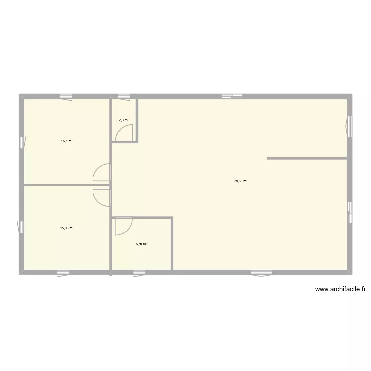 maison. Plan de 5 Pièces et 120 m² maison. Plan de 5 Pièces et 120 m²