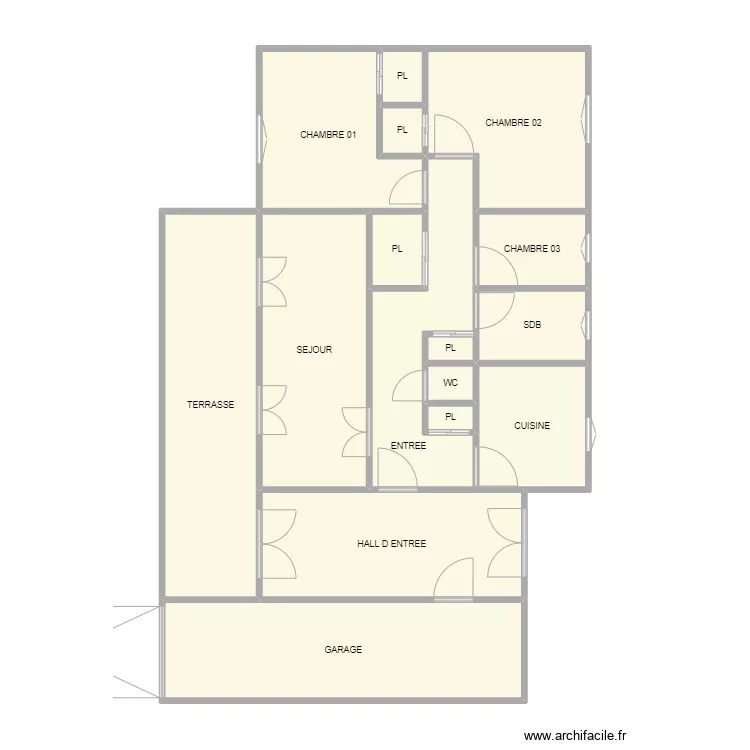 AIMARGUES CONSORT. Plan de 16  et 96 m²