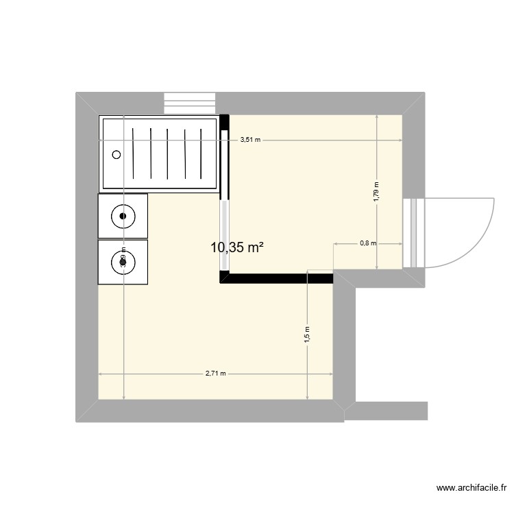 extension. Plan de 0 pièce et 0 m2 extension. Plan de 0 pièce et 0 m2