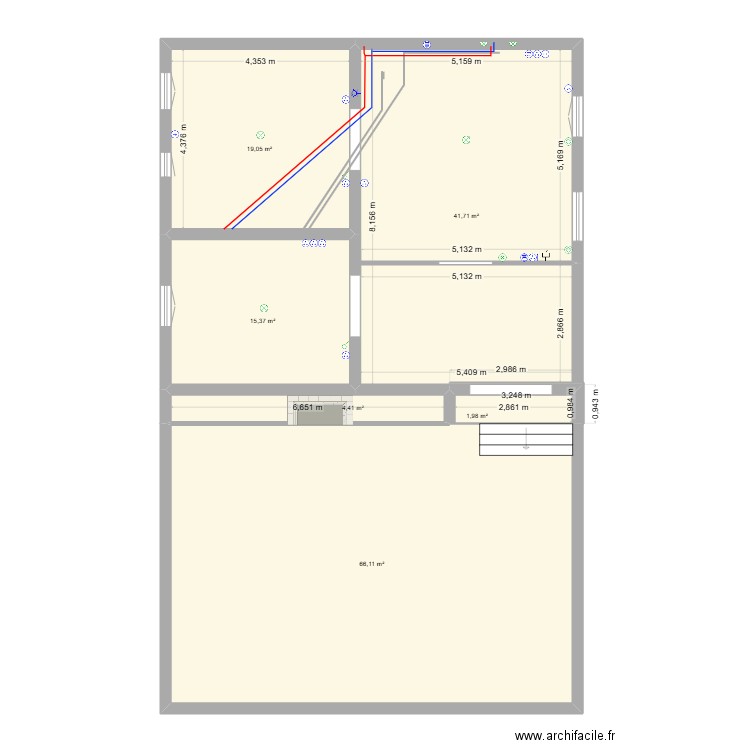 seb maison. Plan de 6 pièces et 149 m2