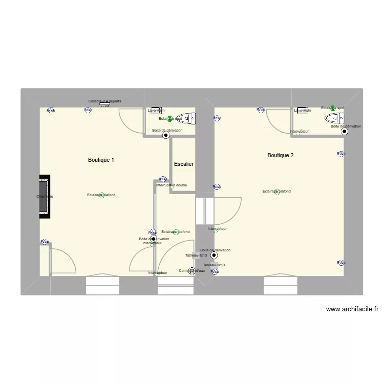 definitf. Plan de 7  et 52 m²