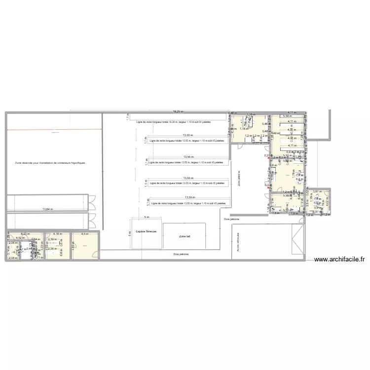 Etude 1 voltaire CONTAINER. Plan de 