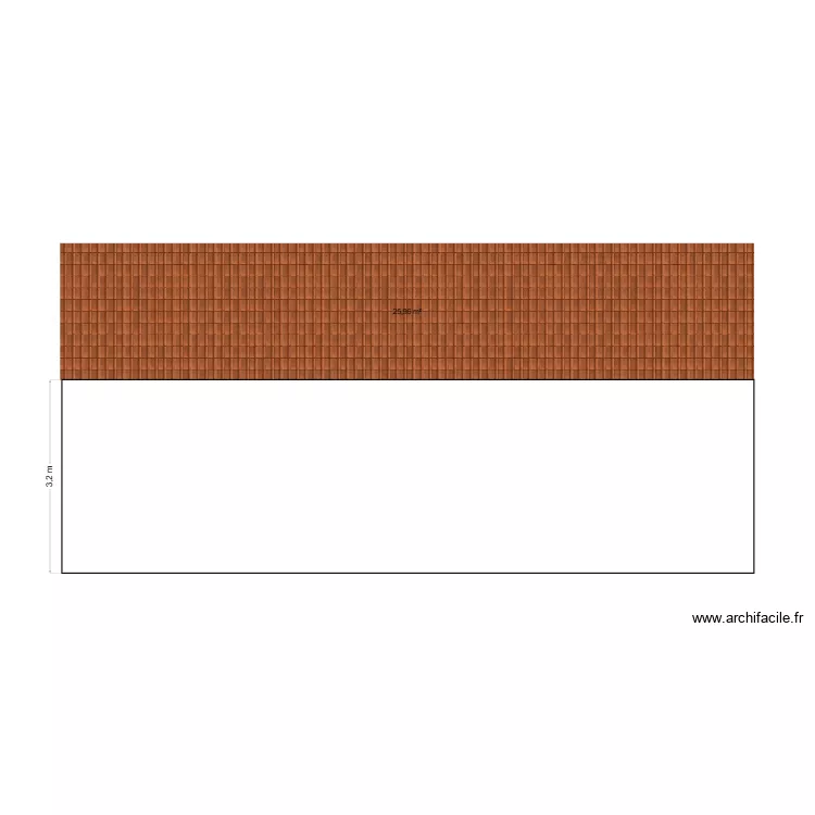 Fa&ccedil;ade P2. Plan de 