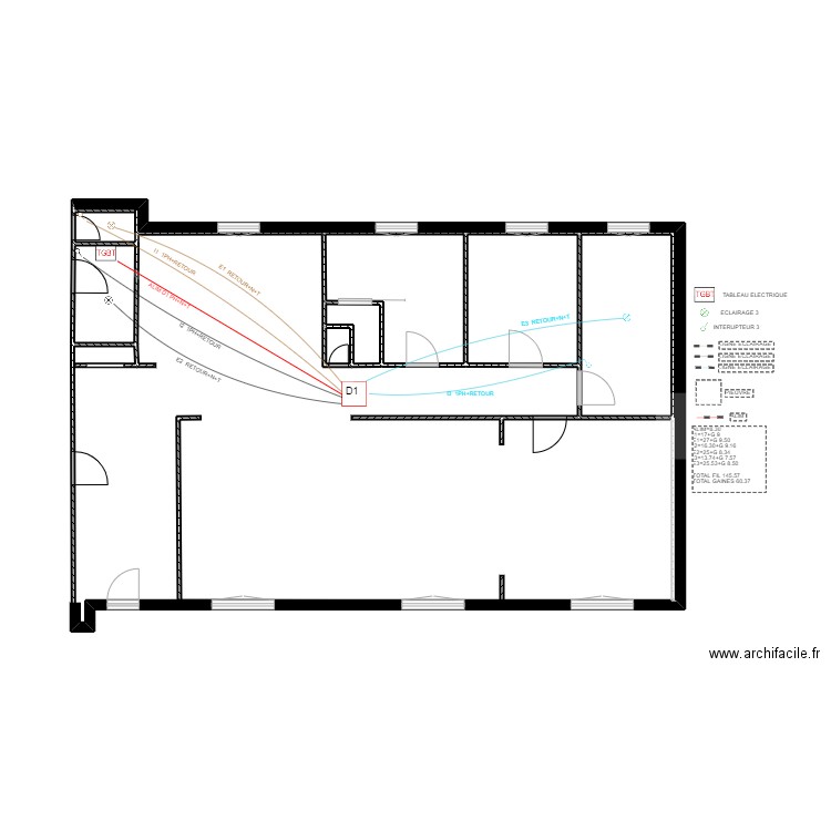 JACQUET ECLAIRAGE 1. Plan de 0 pièce et 0 m2