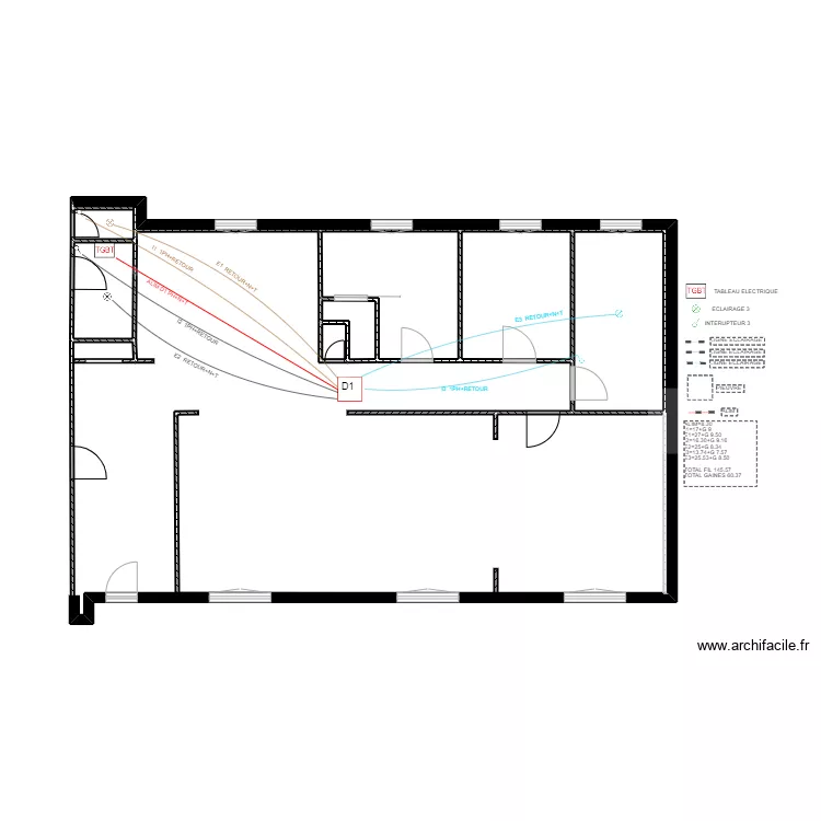 JACQUET ECLAIRAGE 1. Plan de 