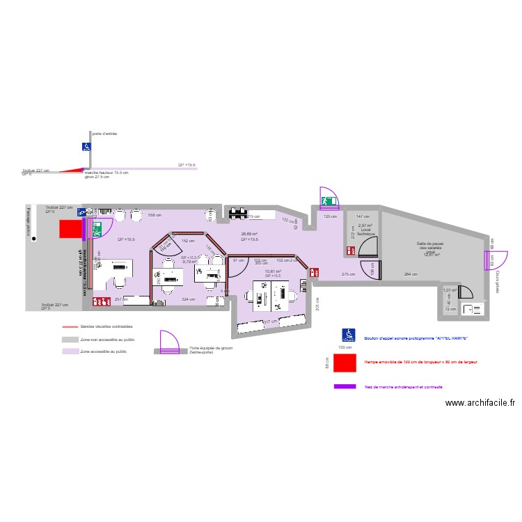 WIMOOV CAUDRY APRES TRAVAUX. Plan de 0 pièce et 0 m2