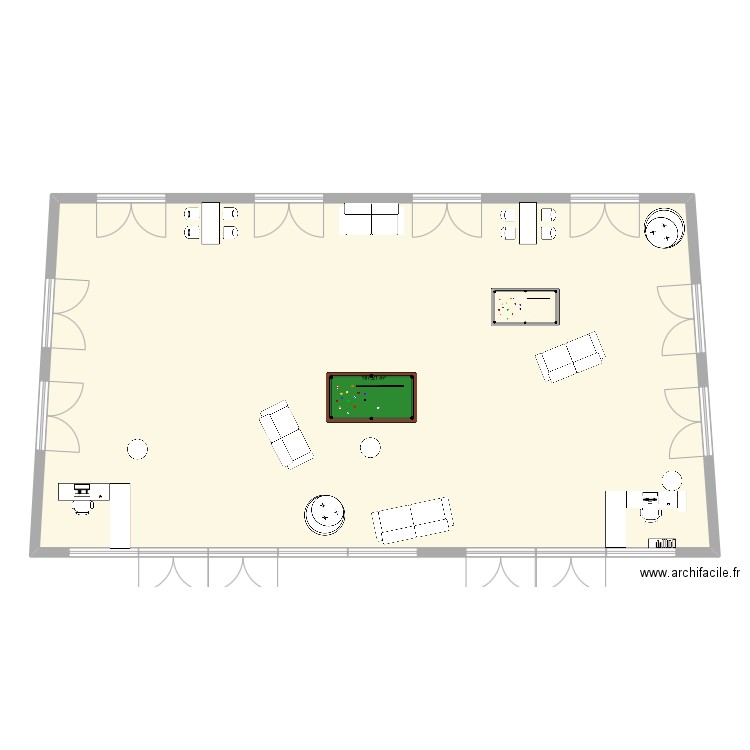 AULA Hall d'entrée. Plan de 0 pièce et 0 m2