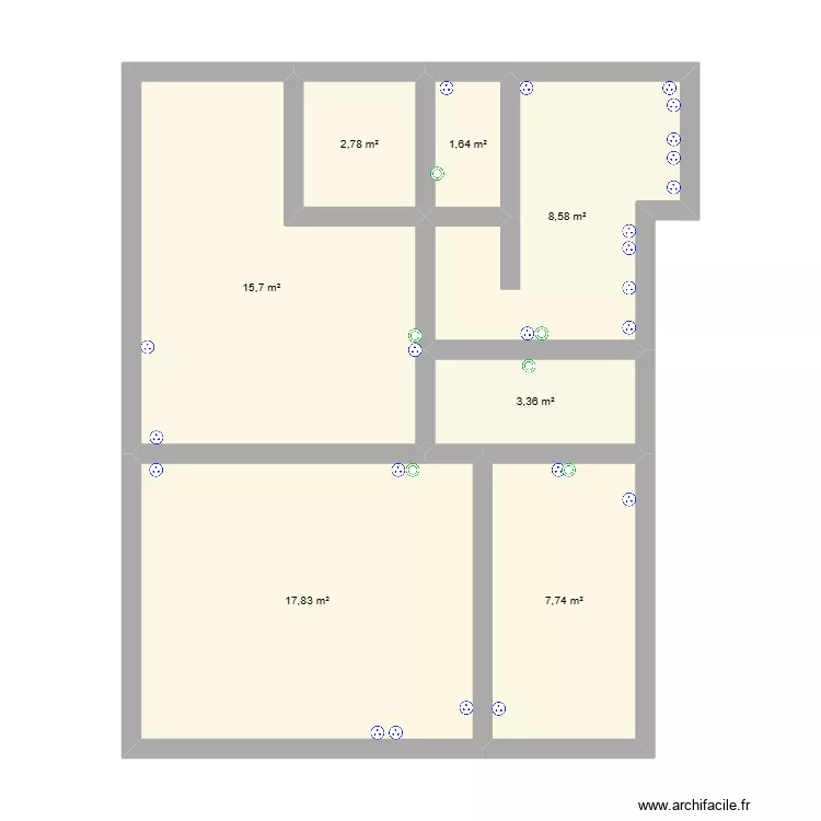 chalon. Plan de 7 et 58 m² chalon. Plan de 7 et 58 m²