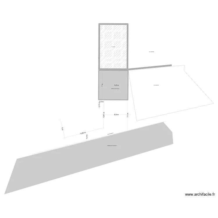 Cave 02. Plan de 2 pièces et 115 m²