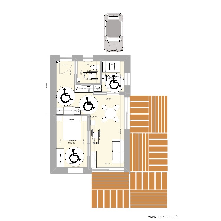 Test1. Plan de 0 pièce et 0 m2