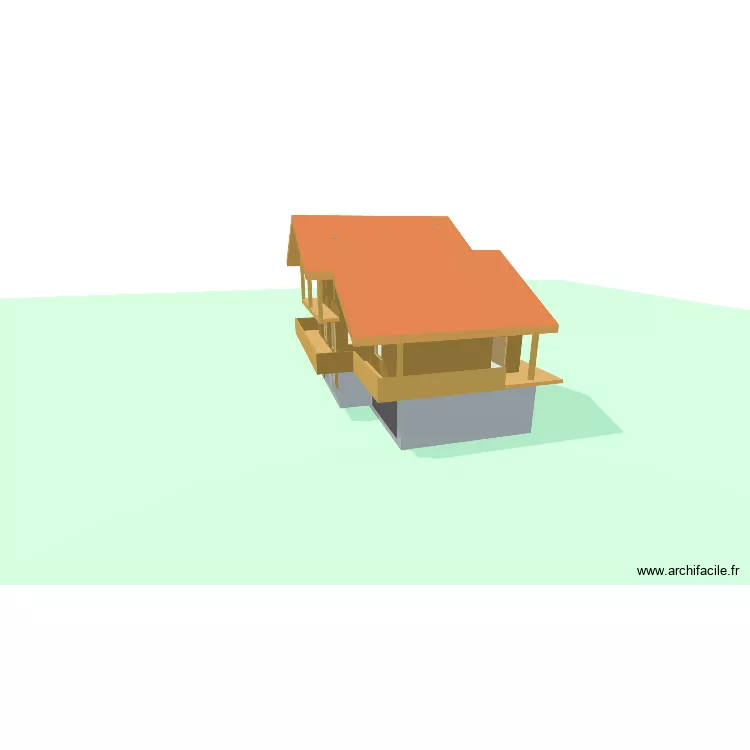 Manigod - V3 toiture 2 + ECHELLE INT. Plan de 