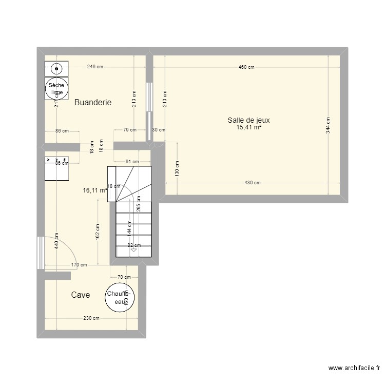 Le 101 R-1. Plan de 0 pièce et 0 m2