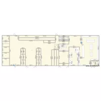 Temp warehouse with shop and offices / 35m x 15m warehouse not completed yet