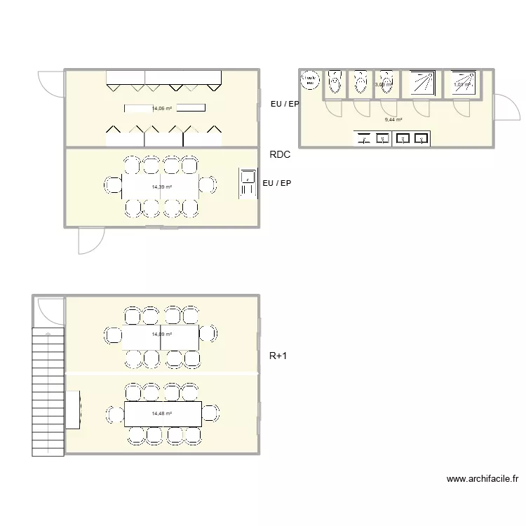 EAB CHANTIER RILLIEUX NOUVEL-R. Plan de 